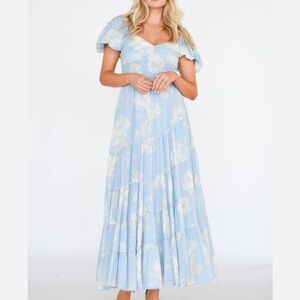 Free People Sun drenched floral dress NWT Small